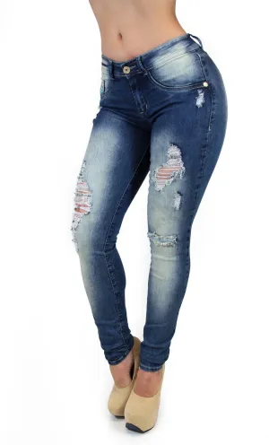 17608 Mid Rise Maripily Skinny Jean