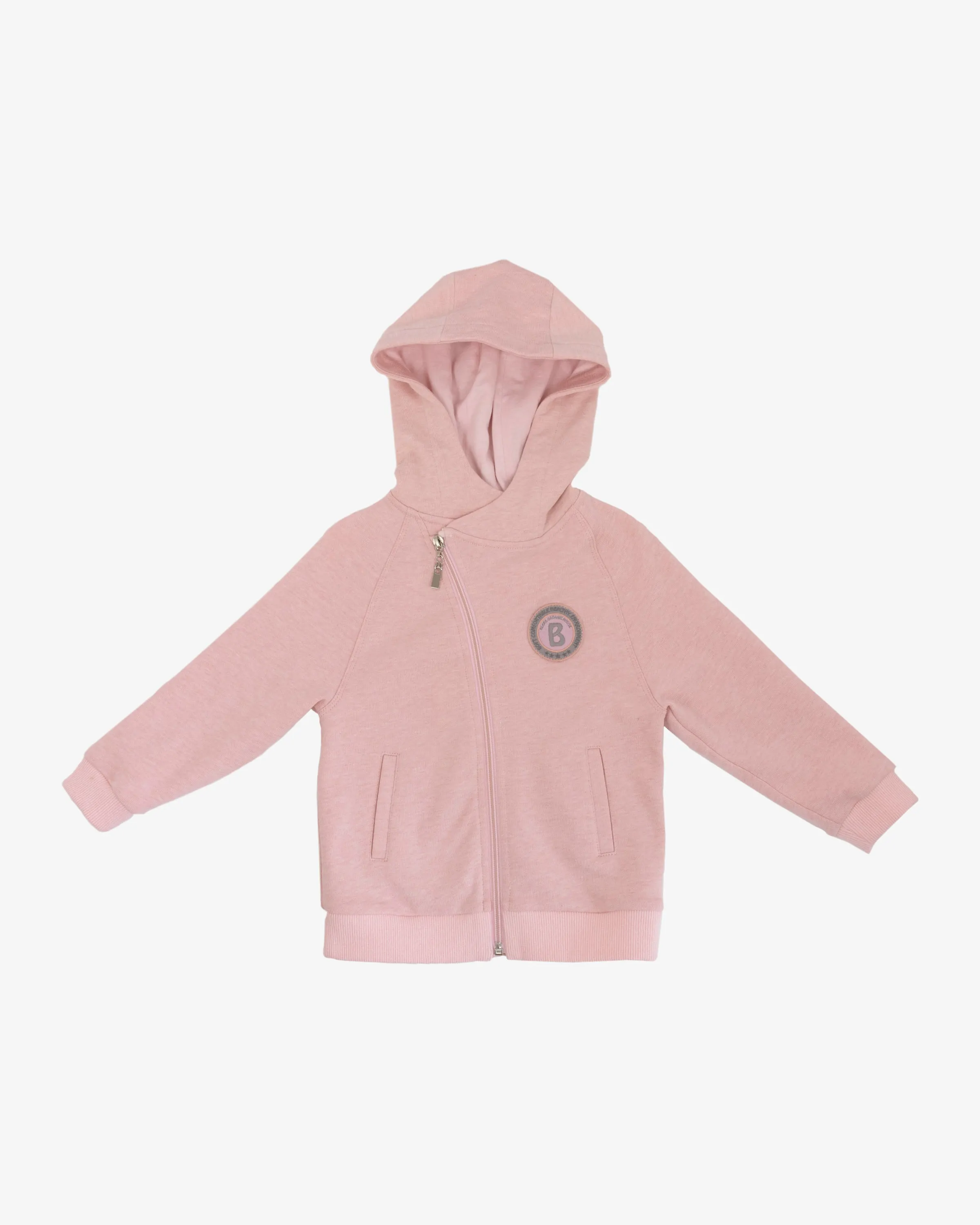French Terry Badge Zip Jacket