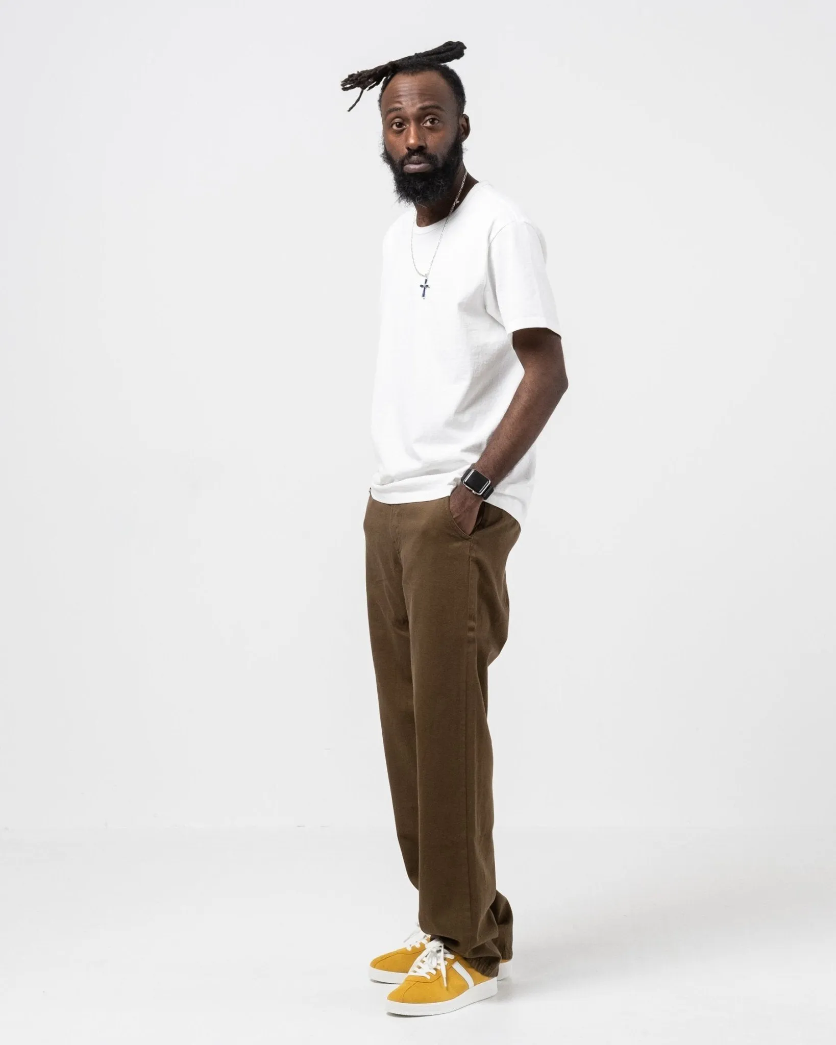 Lazy Leo Slouchy Twill Army