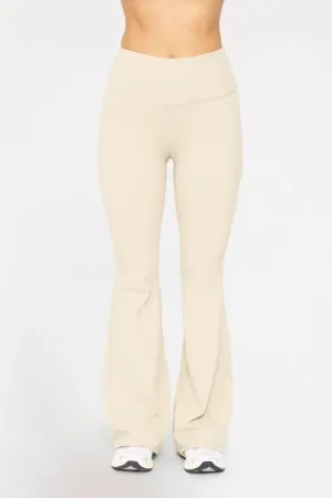 Mono B High-Waisted Flare Leggings  Sculpting, Stretchy & Ultra-Flattering