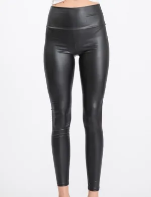 PLUS Spandex Faux Leather Leggings