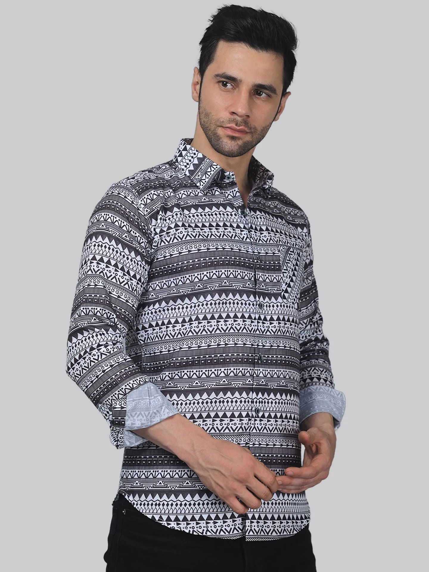 Pop-art Men's Printed Shirt