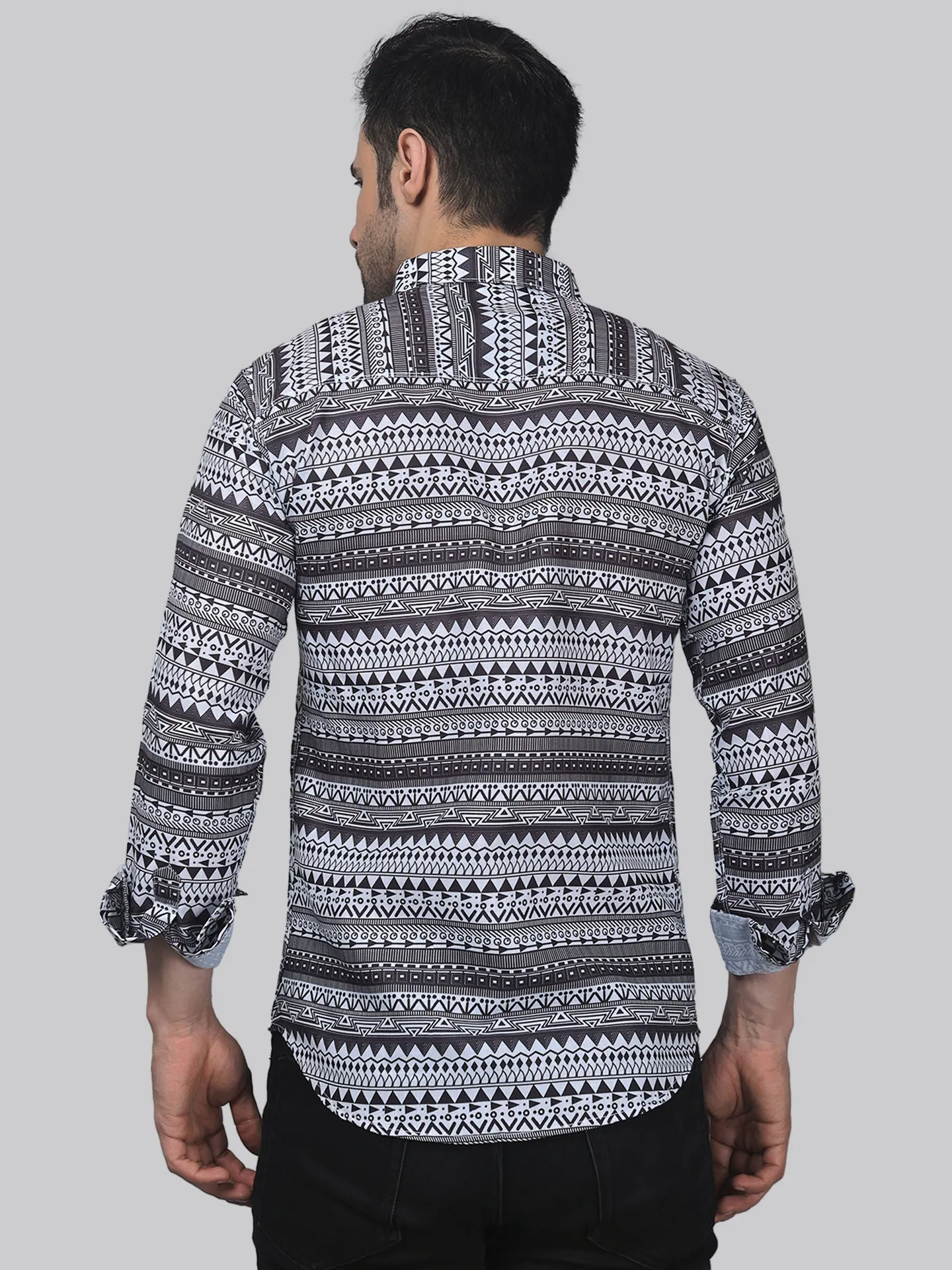 Pop-art Men's Printed Shirt