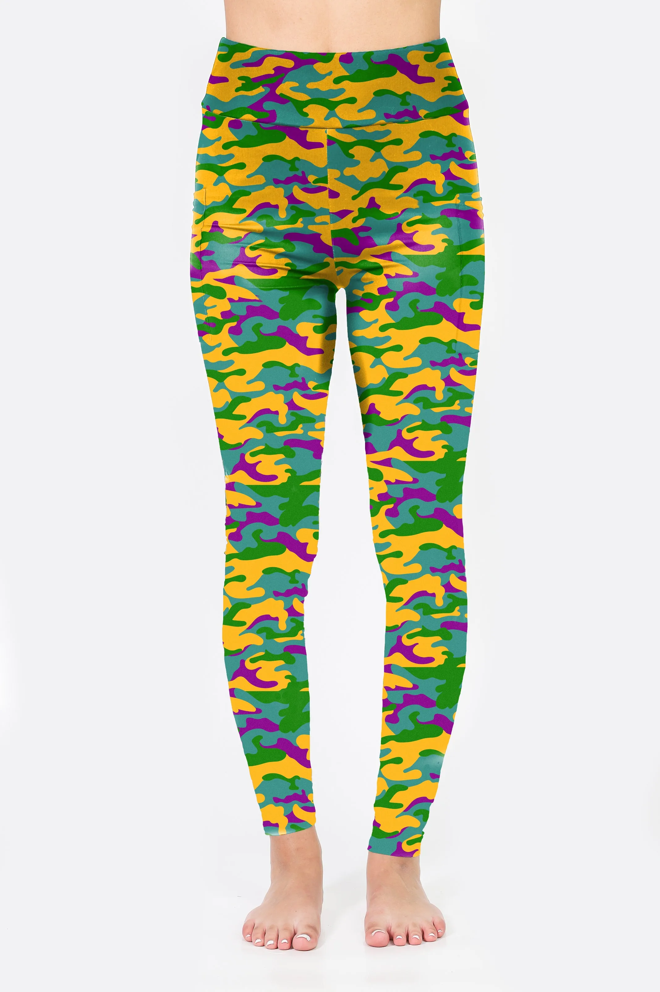 Spandex Leggings Adult - Camouflage