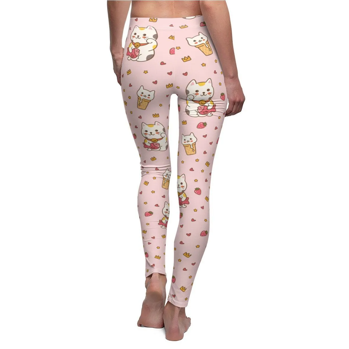 Strawberry Cat Leggings
