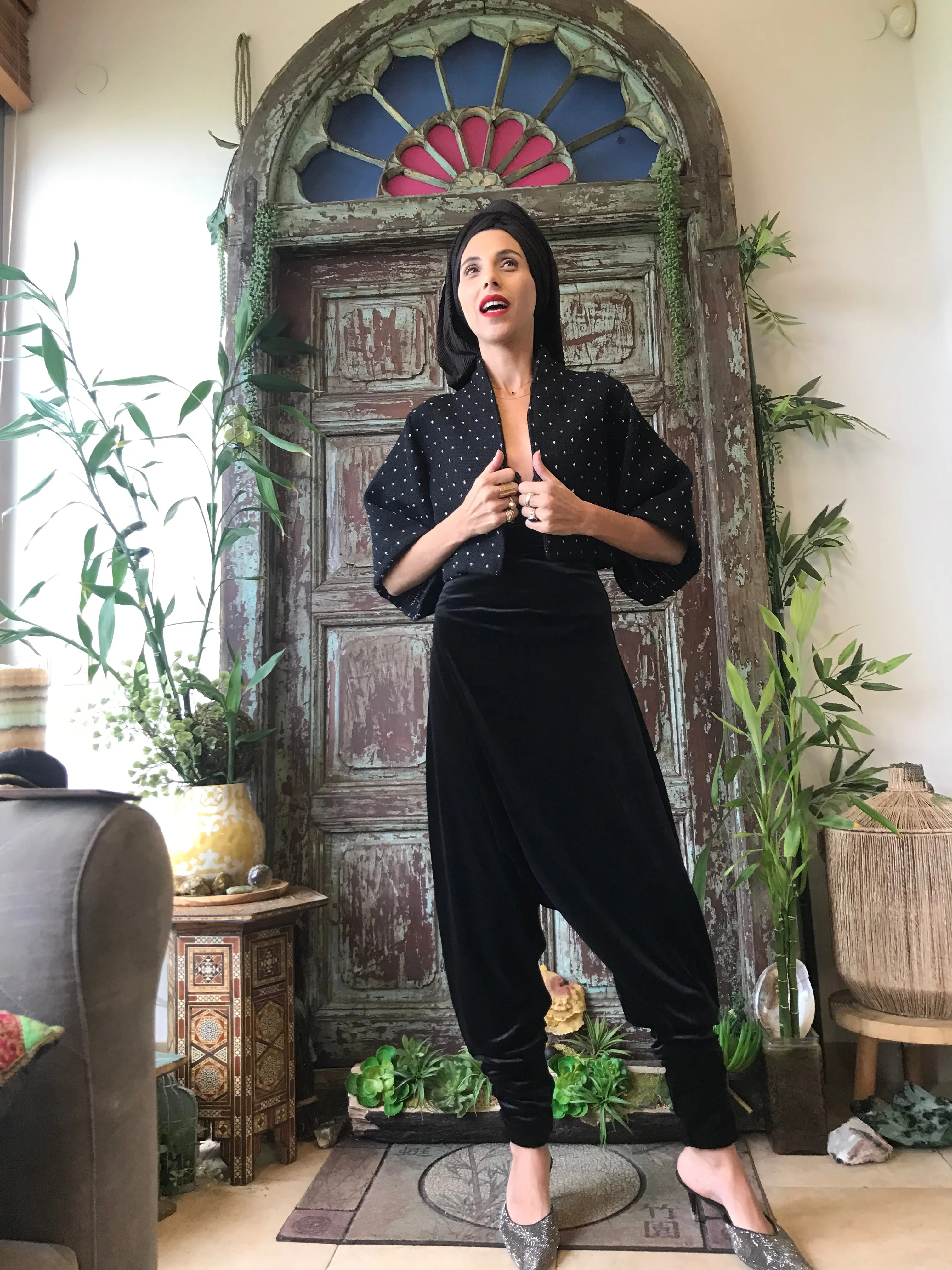 Velvet Druze trousers
