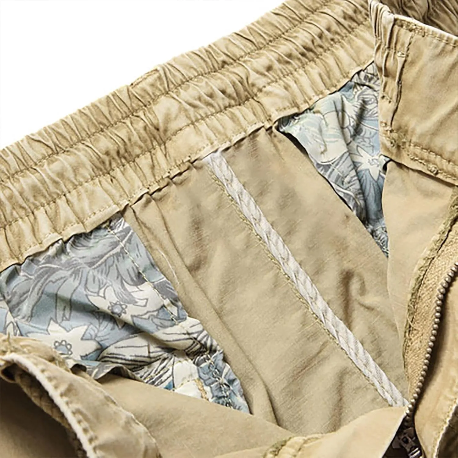 wodceeke Men's Jogger Cargo Pants Summer Slim-Fit Tapered Trousers Casual Solid Elastic Waist Drawstring Work Pants