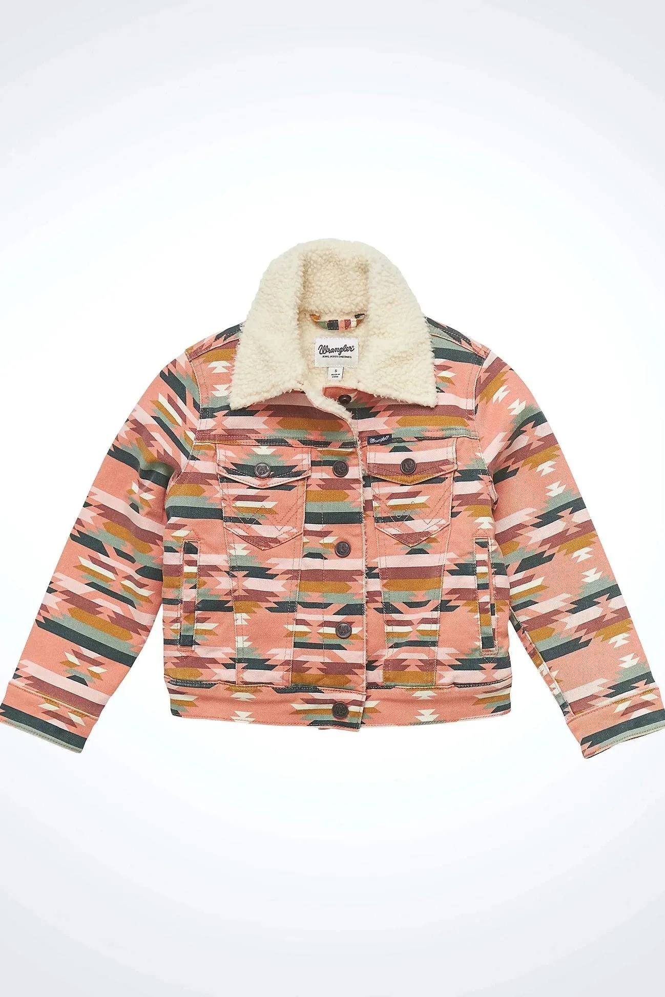 Wrangler Girls Sherpa Aztec Jacket