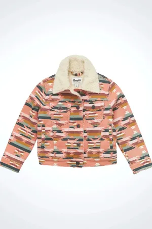 Wrangler Girls Sherpa Aztec Jacket